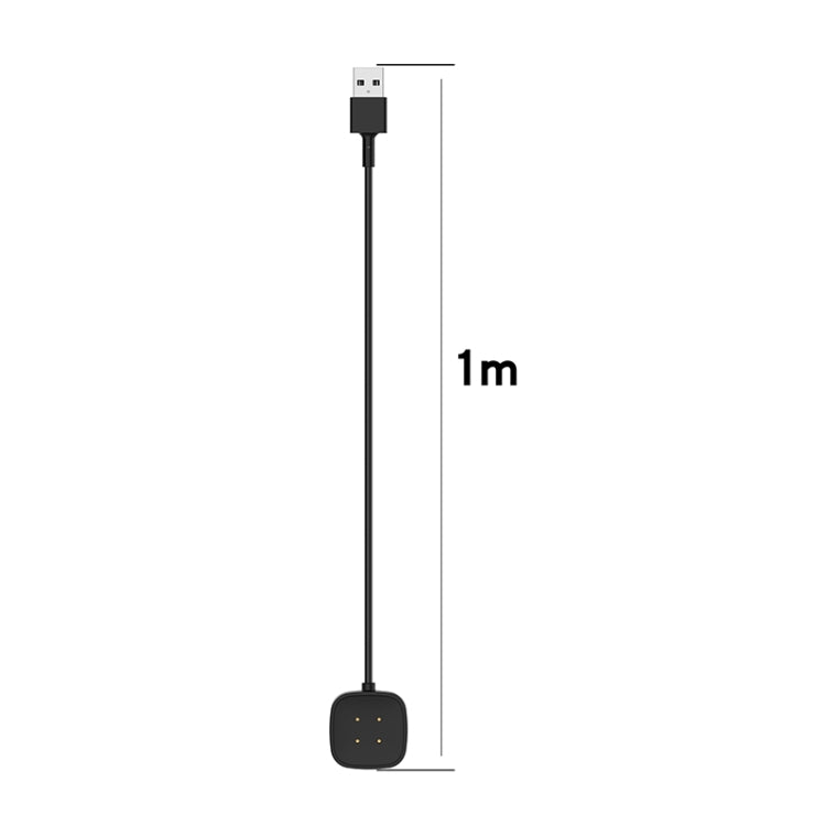 For Fitbit Versa4 Watch Magnetic Charging Cable Length: 1m