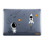ENKAY Hat-Prince 3 in 1 Spaceman Pattern Laotop Protective Crystal Case with TPU Keyboard Film / Anti-dust Plugs, For MacBook Air 13.3 2020 A2179/A2337