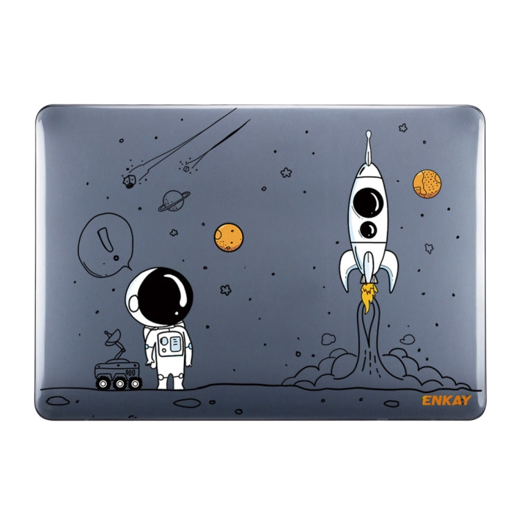 ENKAY Hat-Prince 3 in 1 Spaceman Pattern Laotop Protective Crystal Case with TPU Keyboard Film / Anti-dust Plugs, For MacBook Air 13.3 2020 A2179/A2337