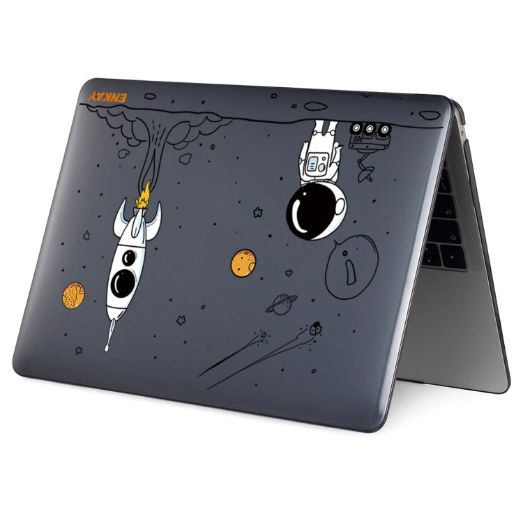 ENKAY Hat-Prince 3 in 1 Spaceman Pattern Laotop Protective Crystal Case with TPU Keyboard Film / Anti-dust Plugs, For MacBook Air 13.3 2020 A2179/A2337