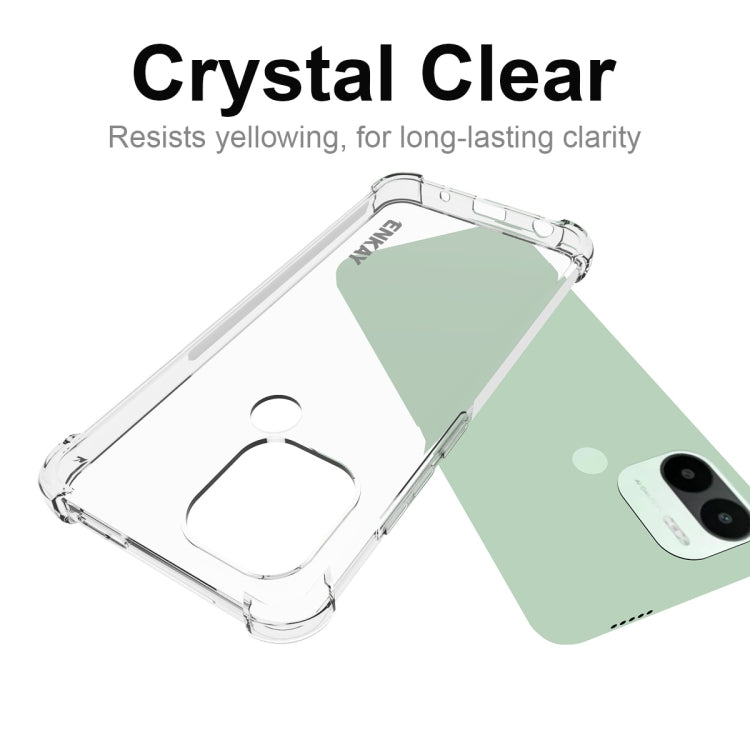 ENKAY Transparent TPU Shockproof Phone Case, For Xiaomi Redmi A1+