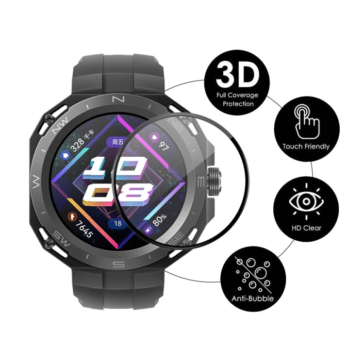 For Huawei Watch GT Cyber ENKAY 3D Full Coverage Soft PC Edge + PMMA HD Screen Protector Film