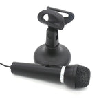 K-307 3.5mm Home Stereo MIC Computer Desktop Chatting Gaming Microphone with Stand — view 4