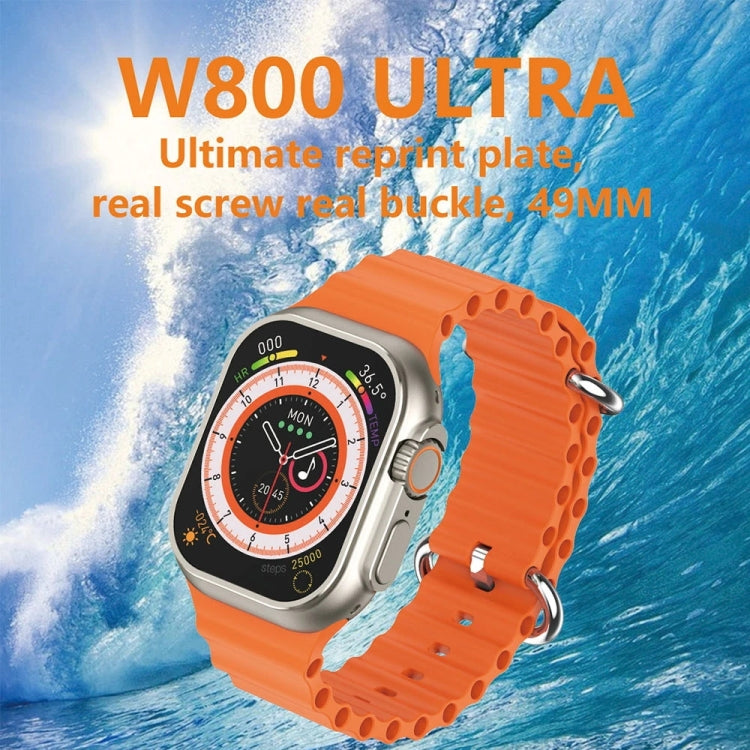 W800 Ultra 2.02 inch Color Screen Smart Watch,Support Heart Rate Monitoring / Blood Pressure Monitoring