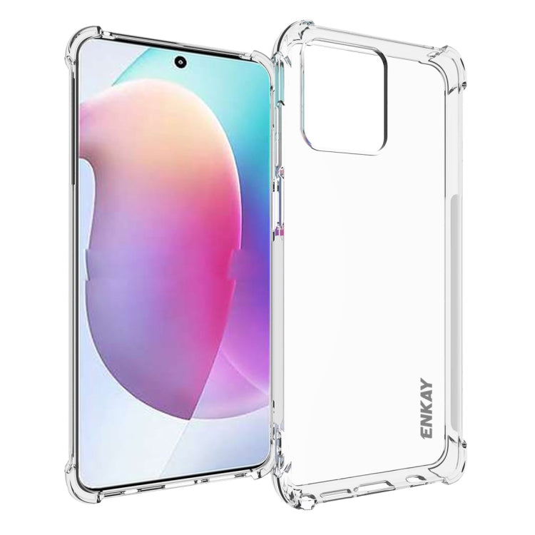 ENKAY Hat-Prince Clear TPU Shockproof Phone Case, For Motorola Moto G Stylus 5G 2023