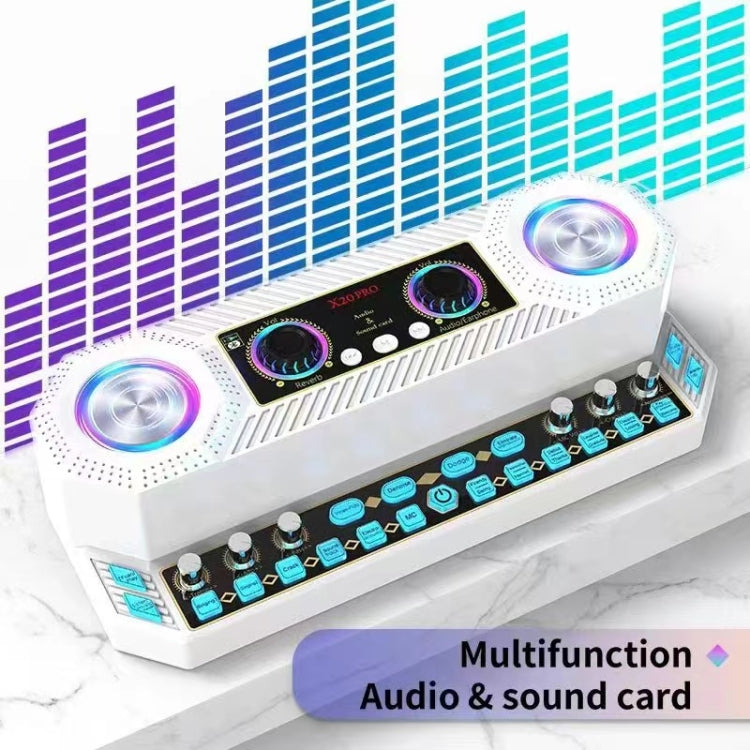 X20 Multifunction Singing Sound Card Audio Machine Square Dance Karaoke Wireless Bluetooth Speaker — view 3