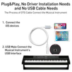 1m 8 Pin to USB-B MIDI Cable for iPad / iPhone — view 8