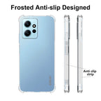 ENKAY Clear TPU Shockproof Anti-slip Phone Case, For Xiaomi Redmi Note 12 4G Global