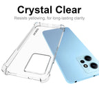 ENKAY Clear TPU Shockproof Anti-slip Phone Case, For Xiaomi Redmi Note 12 4G Global