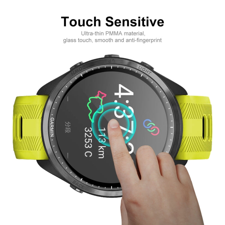 For Garmin Forerunner 965 ENKAY Hat-Prince 3D Full Coverage Soft PC Edge + PMMA HD Screen Protector Film — view 8