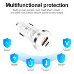 P28 USB-C PD30W + QC3.0 18W USB Dual Port Car Charger — view 6