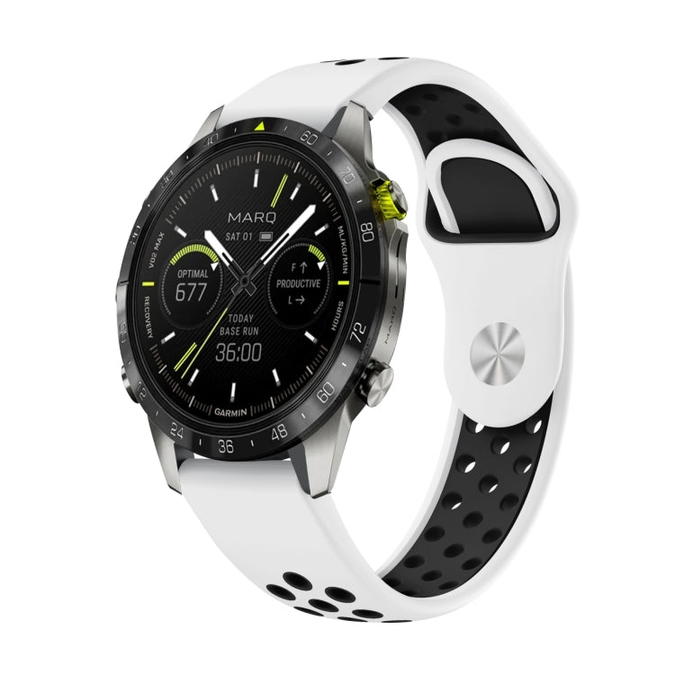 22mm Sports Breathable Silicone Watch Band