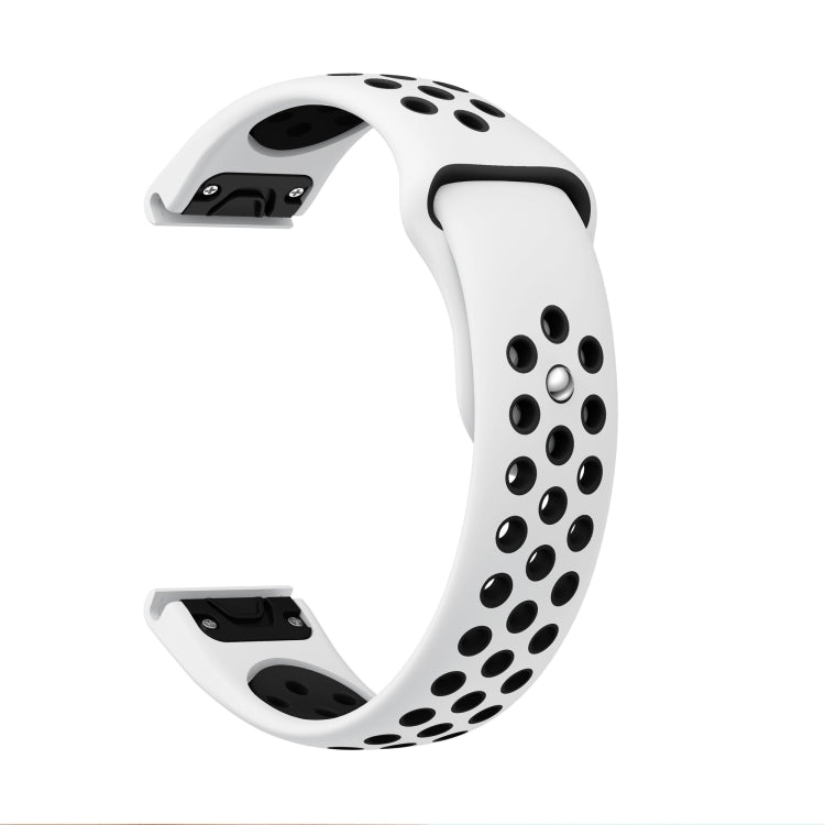 22mm Sports Breathable Silicone Watch Band