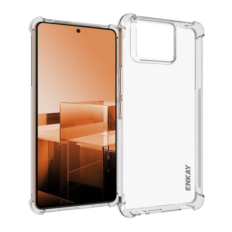 ENKAY Hat-Prince Transparent TPU Shockproof Phone Case