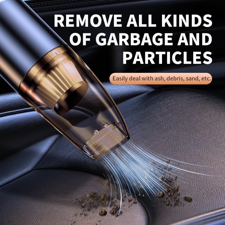 Q19 Mini Strong Suction Portable Handheld Wireless Car Vacuum Cleaner
