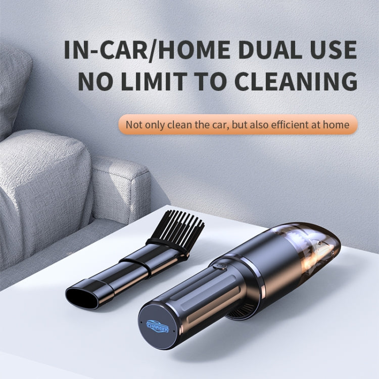Q19 Mini Strong Suction Portable Handheld Wireless Car Vacuum Cleaner