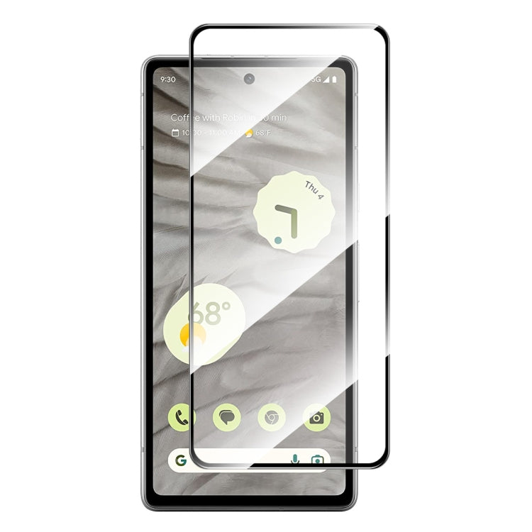 For Google Pixel 7A ENKAY Full Glue High Aluminum-silicon Tempered Glass Film