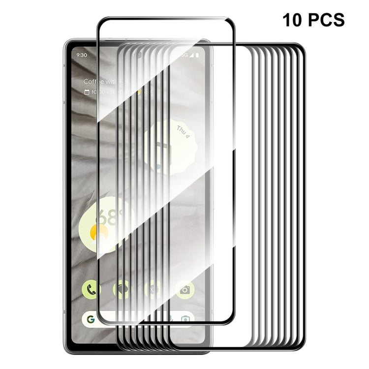 For Google Pixel 7A ENKAY Full Glue High Aluminum-silicon Tempered Glass Film