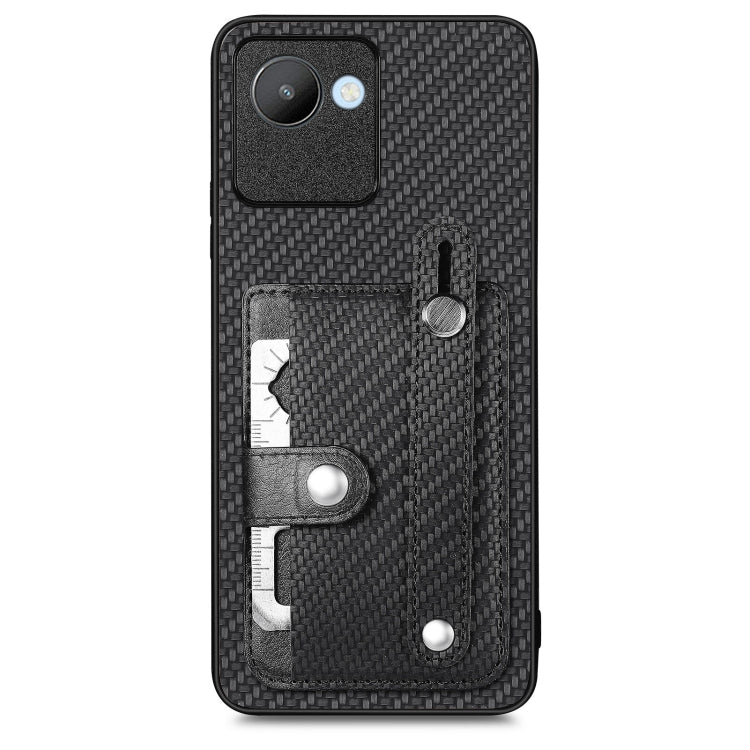 Wristband Kickstand Card Wallet Back Cover Phone Case with Tool Knife