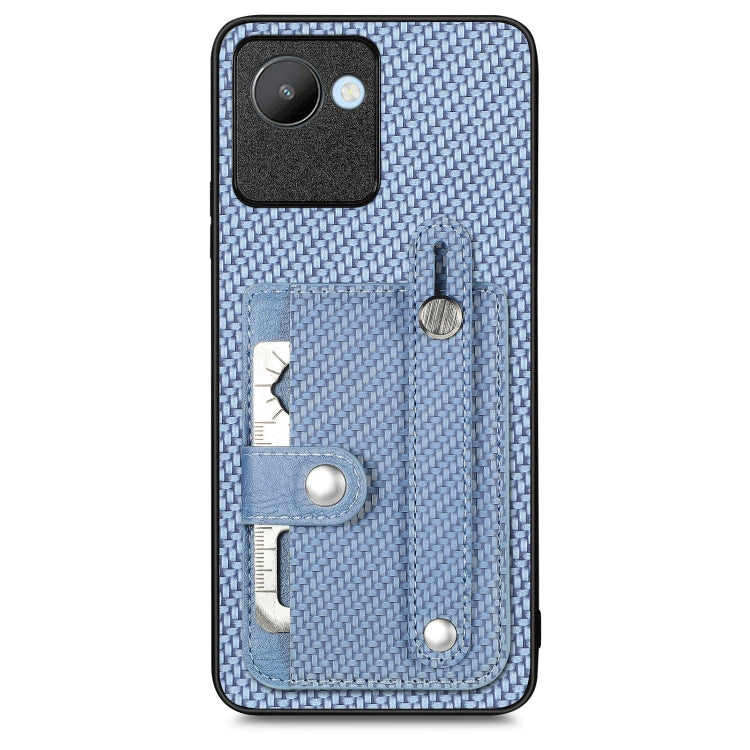 Wristband Kickstand Card Wallet Back Cover Phone Case with Tool Knife