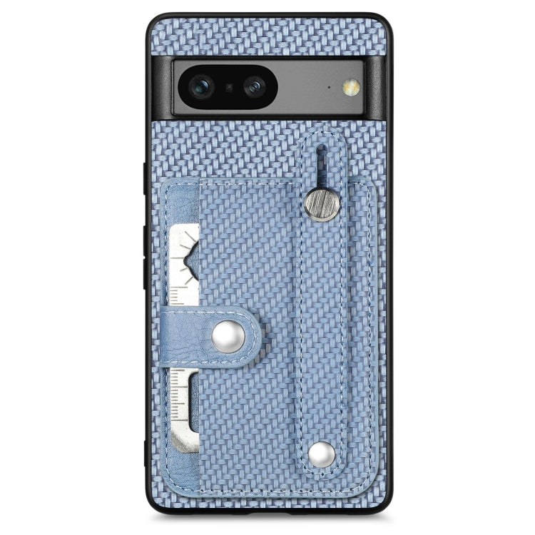 Wristband Kickstand Card Wallet Back Cover Phone Case with Tool Knife