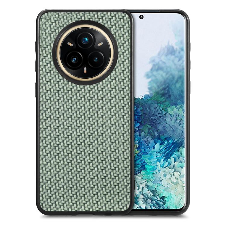 Carbon Fiber Texture Leather Back Cover Phone Case
