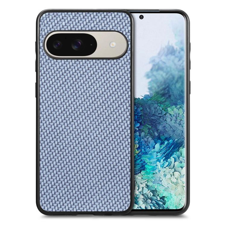 Carbon Fiber Texture Leather Back Cover Phone Case