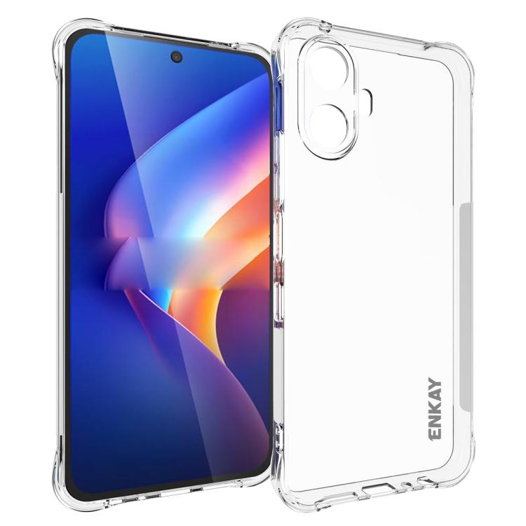 ENKAY Hat-Prince Transparent TPU Shockproof Phone Case