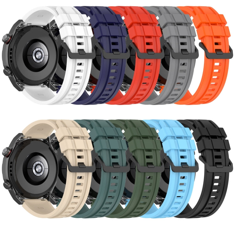 Long & Short Sports Solid Color Silicone Watch Band Set