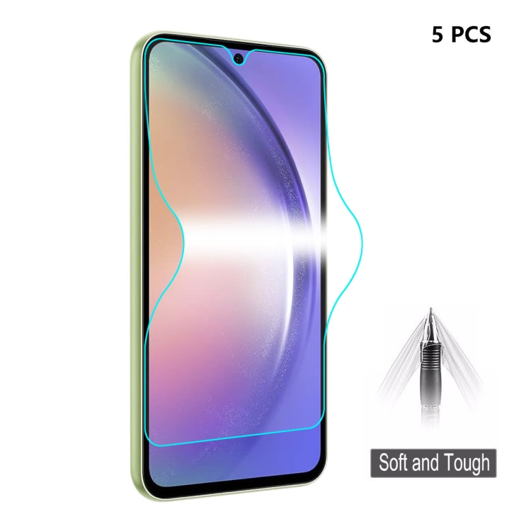 5pcs ENKAY Hat-Prince Full Glue Coverage Soft Explosion-proof Hydrogel Film