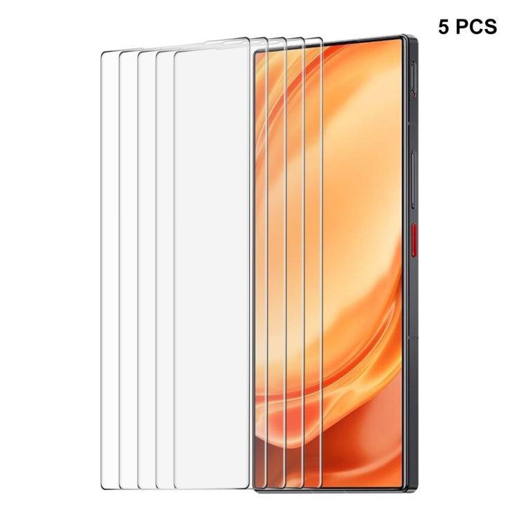 5pcs ENKAY 0.26mm 9H 2.5D High Aluminum-silicon Tempered Glass Film