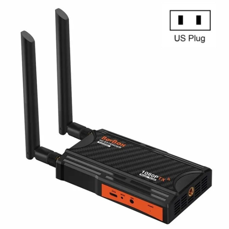 009 200m HD Video Transmitter Receiver WIFI 5.8 Wireless Display Dongle Adapter