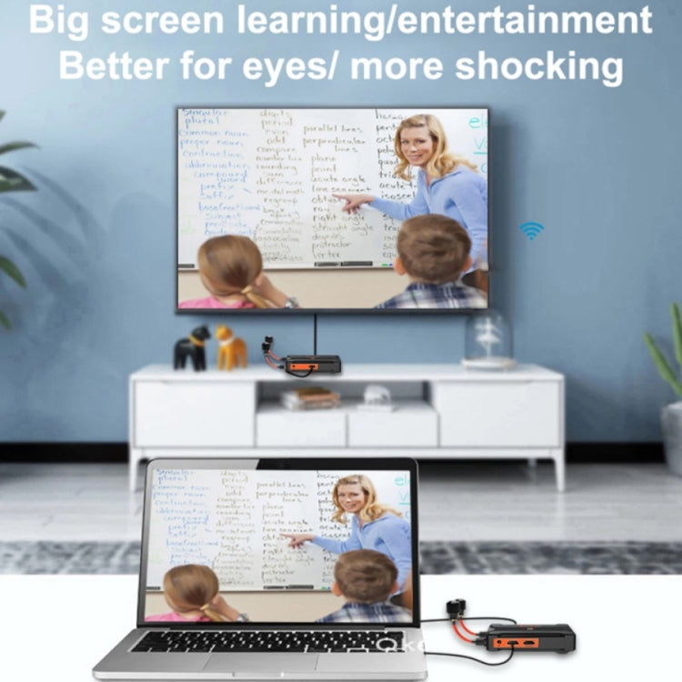 900S Pro Wireless Screen Casting HD Video Transmitter Receiver 300m Wireless Display Dongle Adapter — view 7