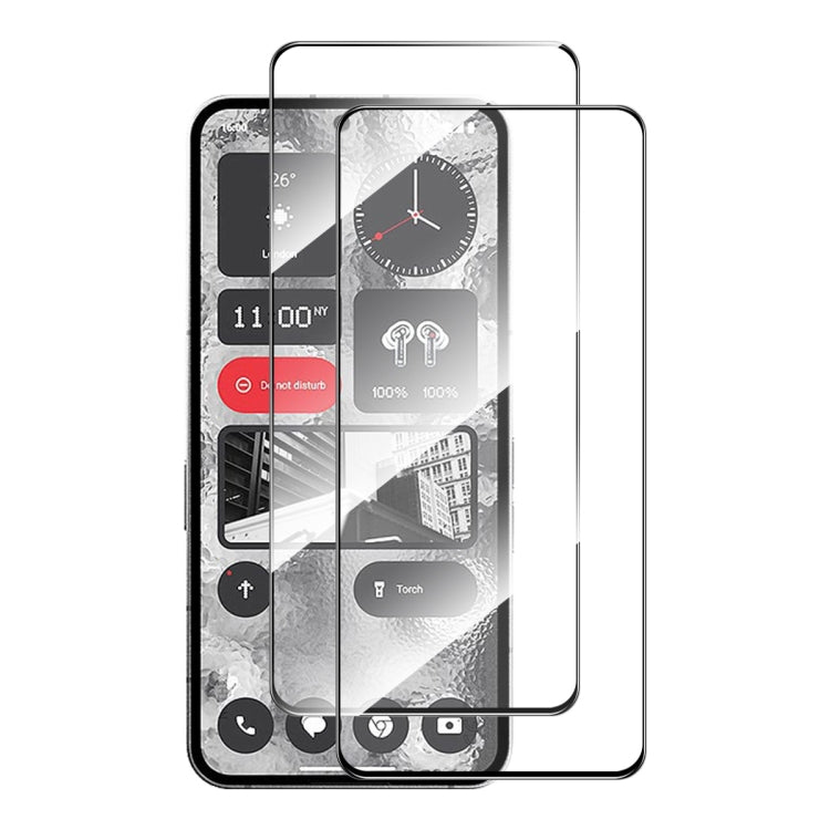 2pcs ENKAY Full Glue High Aluminum-silicon Tempered Glass Film