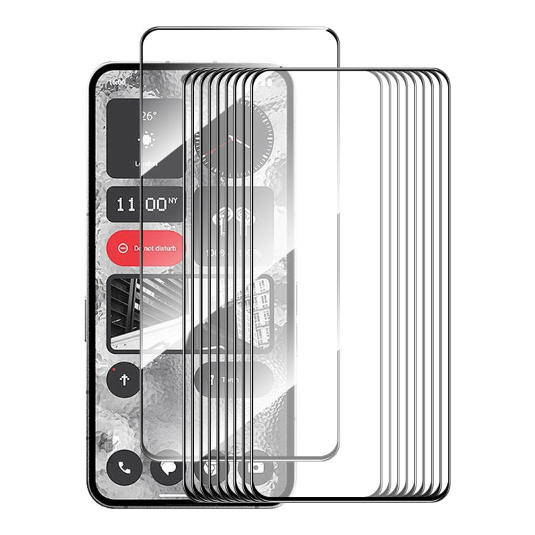 10pcs ENKAY Full Glue High Aluminum-silicon Tempered Glass Film