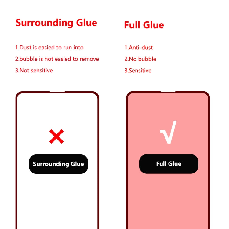 For Xiaomi Poco F5 Pro / Redmi K60 / K60 Pro 2pcs ENKAY Hat-Prince Full Glue 0.26mm 9H 2.5D Tempered Glass Full Film