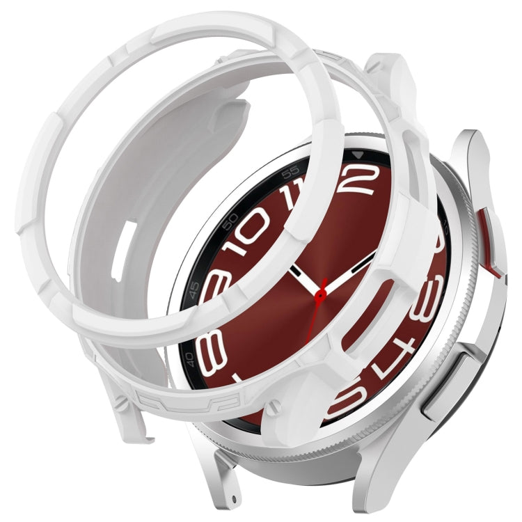 Rotating Ring + TPU Armor Watch Protective Case — Red