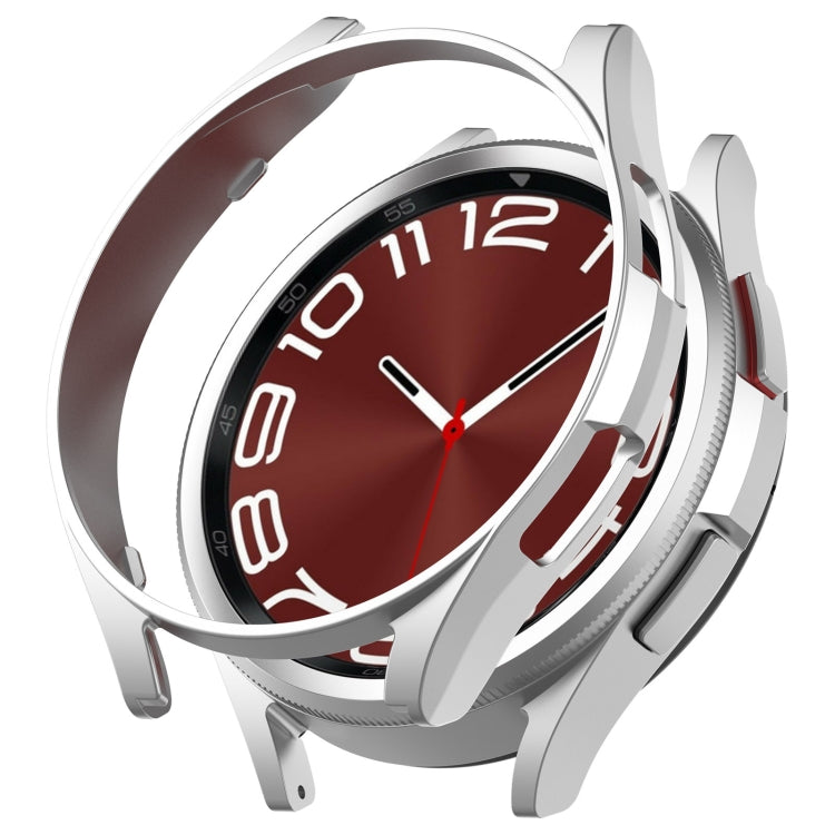 Half Coverage Hollow PC Watch Protective Case — Blue