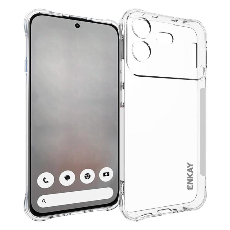 ENKAY Hat-Prince Transparent TPU Shockproof Phone Case