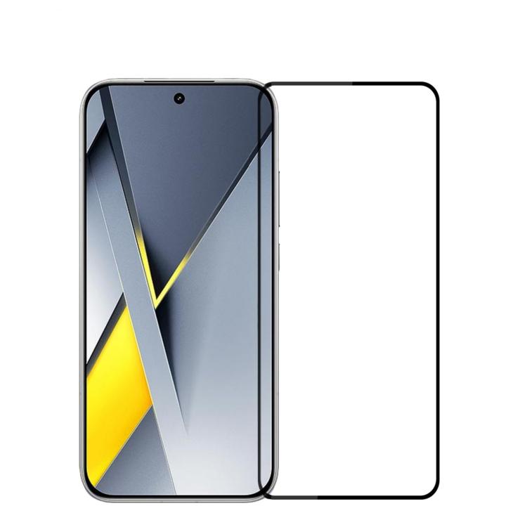 MOFI 9H 2.5D Full Screen Tempered Glass Film — For Redmi 15C 5G 173.1mm