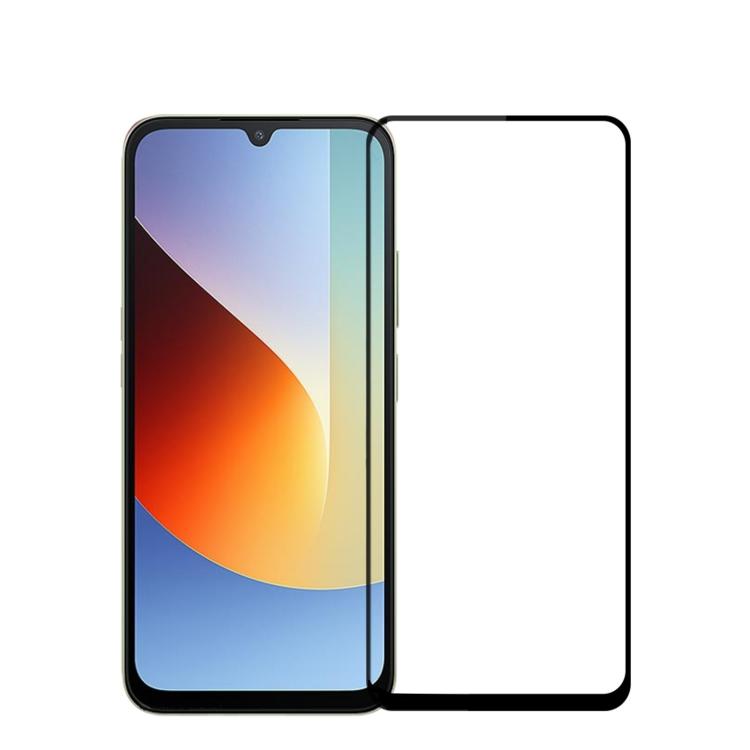 MOFI 9H 2.5D Full Screen Tempered Glass Film — For Xiaomi Redmi 13C 4G / 5G