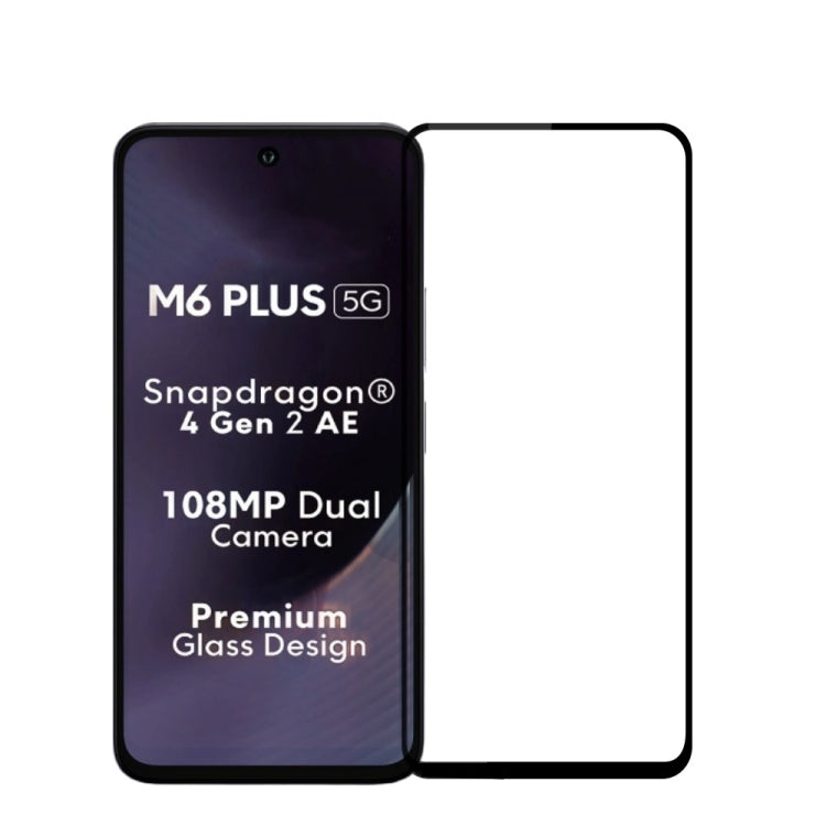 PINWUYO 9H 2.5D Full Screen Tempered Glass Film — For Xiaomi Redmi K70E