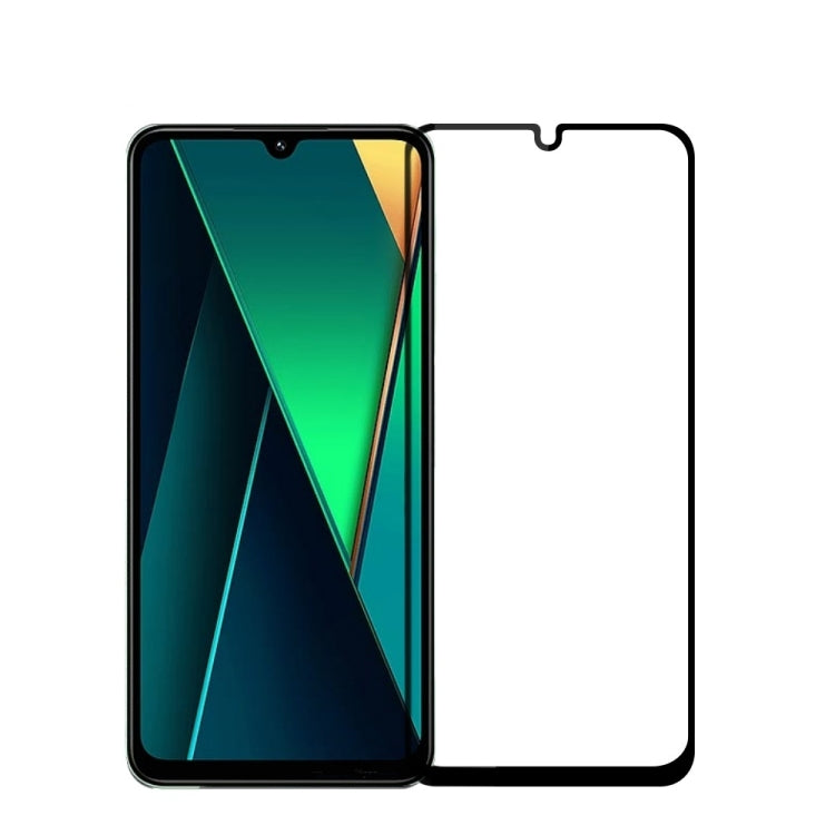 PINWUYO 9H 2.5D Full Screen Tempered Glass Film — For Xiaomi Redmi Turbo 3