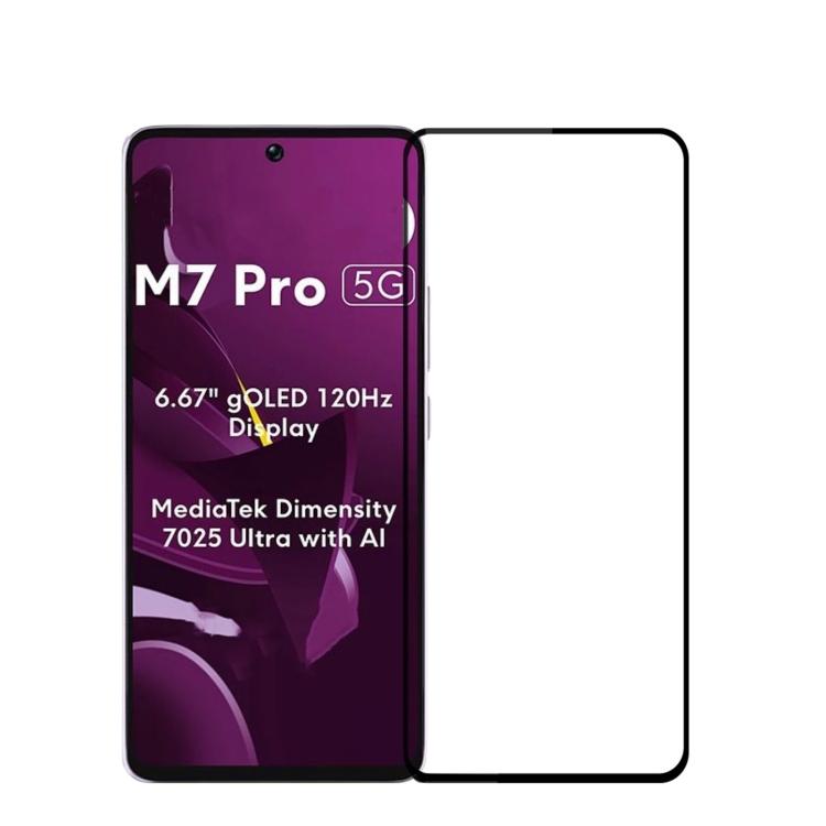 PINWUYO 9H 2.5D Full Screen Tempered Glass Film — For Xiaomi Poco M6 Plus