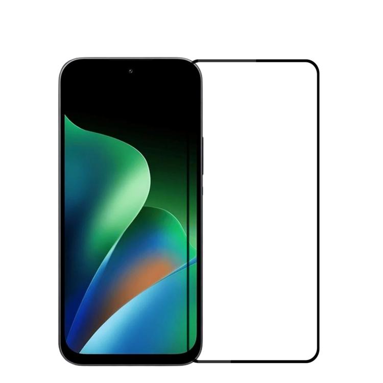 PINWUYO 9H 2.5D Full Screen Tempered Glass Film — For Redmi 15C 5G 173.1mm