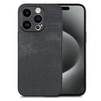 Vintage Leather PC Back Cover Phone Case