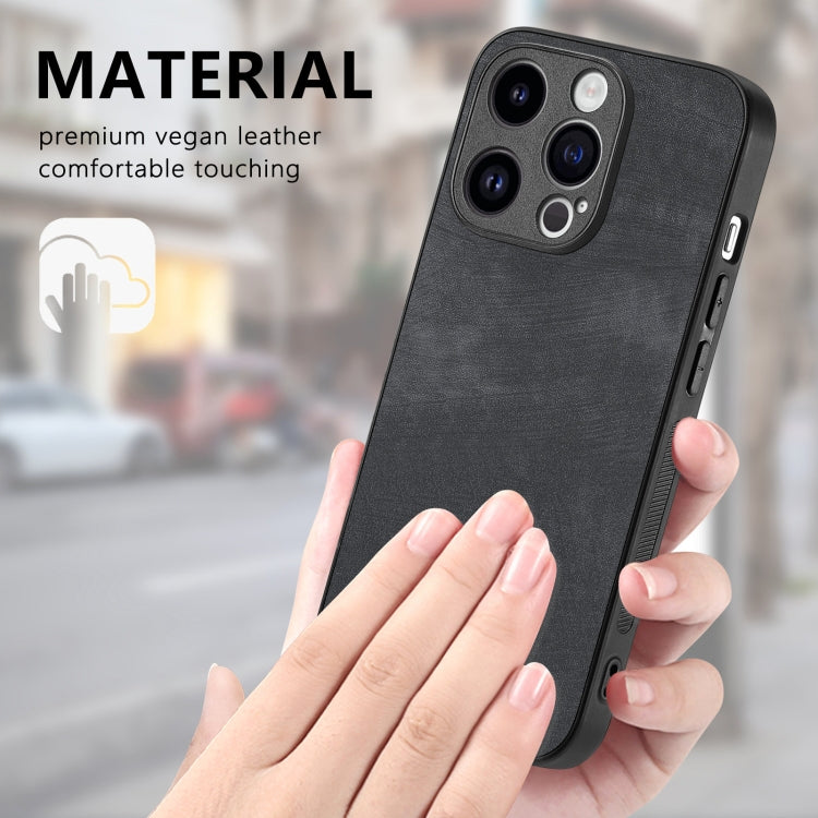 Vintage Leather PC Back Cover Phone Case