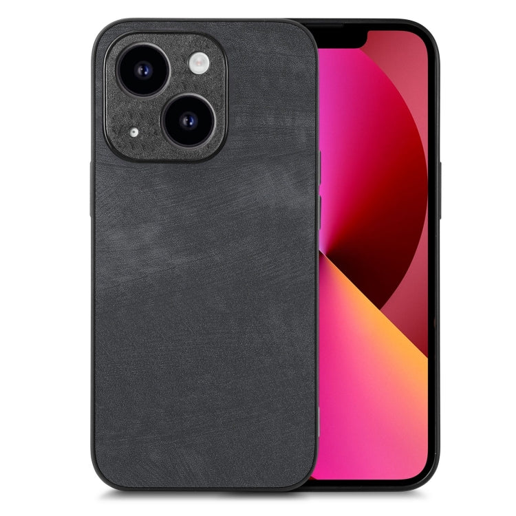 Vintage Leather PC Back Cover Phone Case
