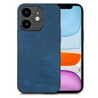 Vintage Leather PC Back Cover Phone Case