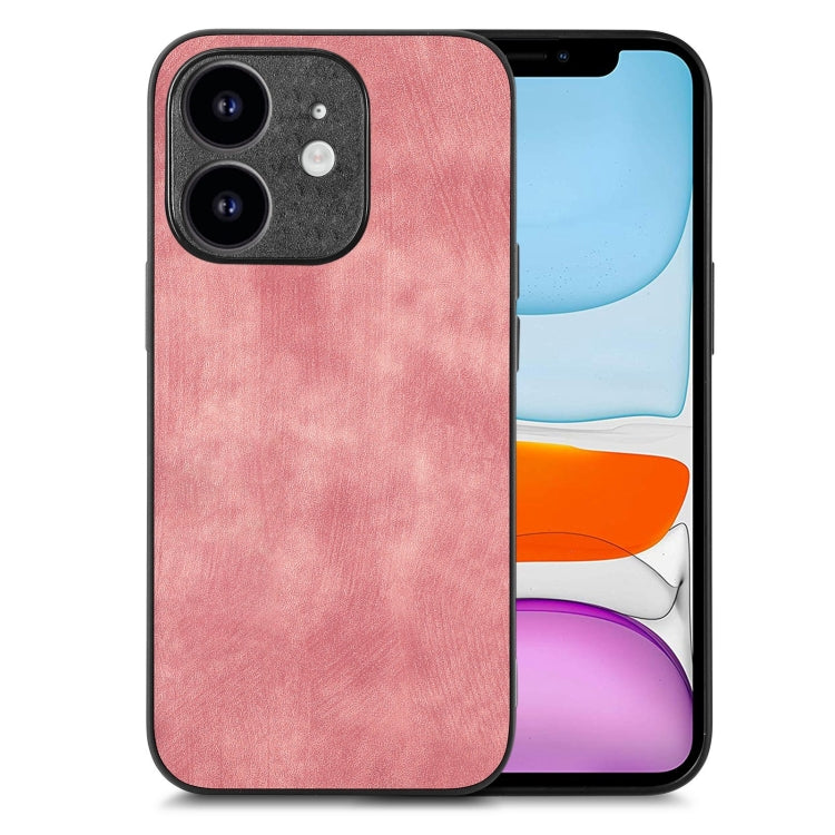 Vintage Leather PC Back Cover Phone Case